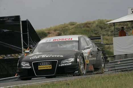 Hurtigste kører på Zandvoort i den fri træning var Timo Scheider.